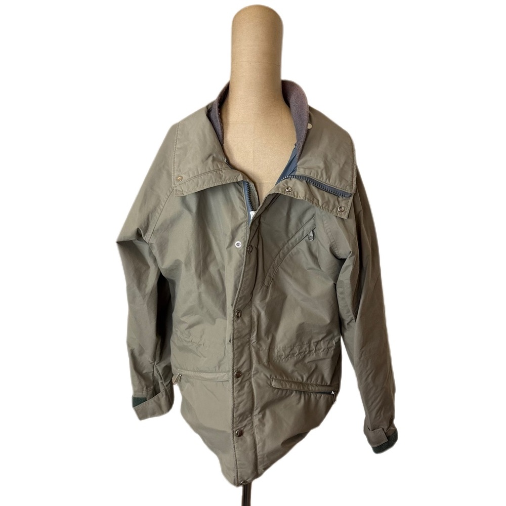 Vintage 1980s The North Face Gortex Tan Jacket Size Medium Made in USA